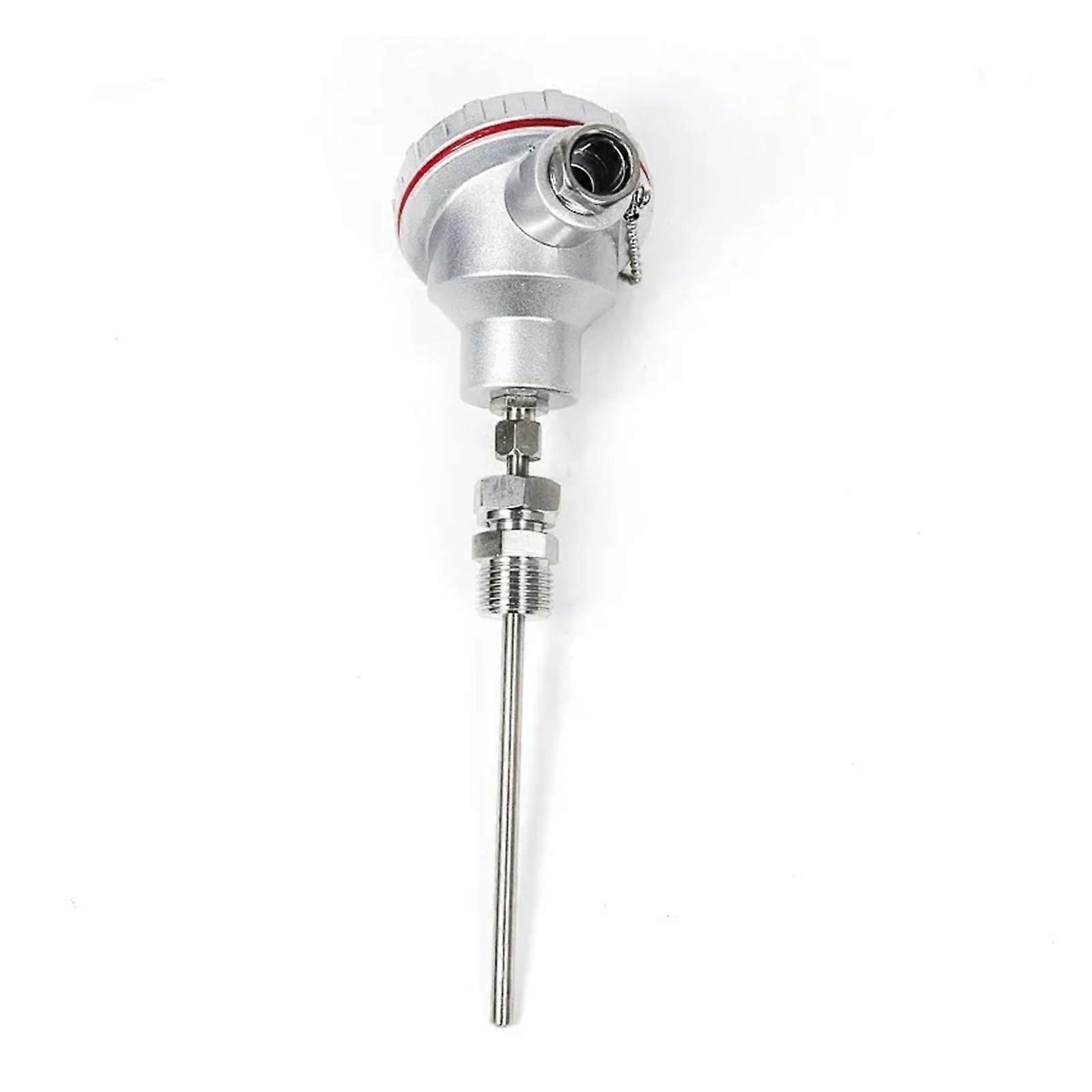 Armored Thermocouple PT100 J-Type K-Type Temperature Transmitter M20X1.5 4-20mA 0-5V RS485 0-200 Degree TC RTD Sensor