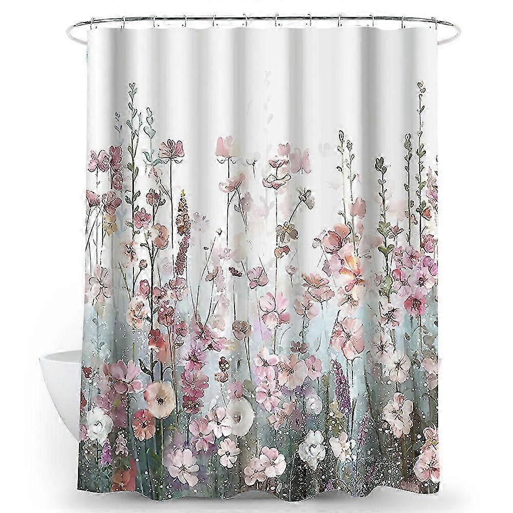 Flower Shower Curtain 180 x 180 cm