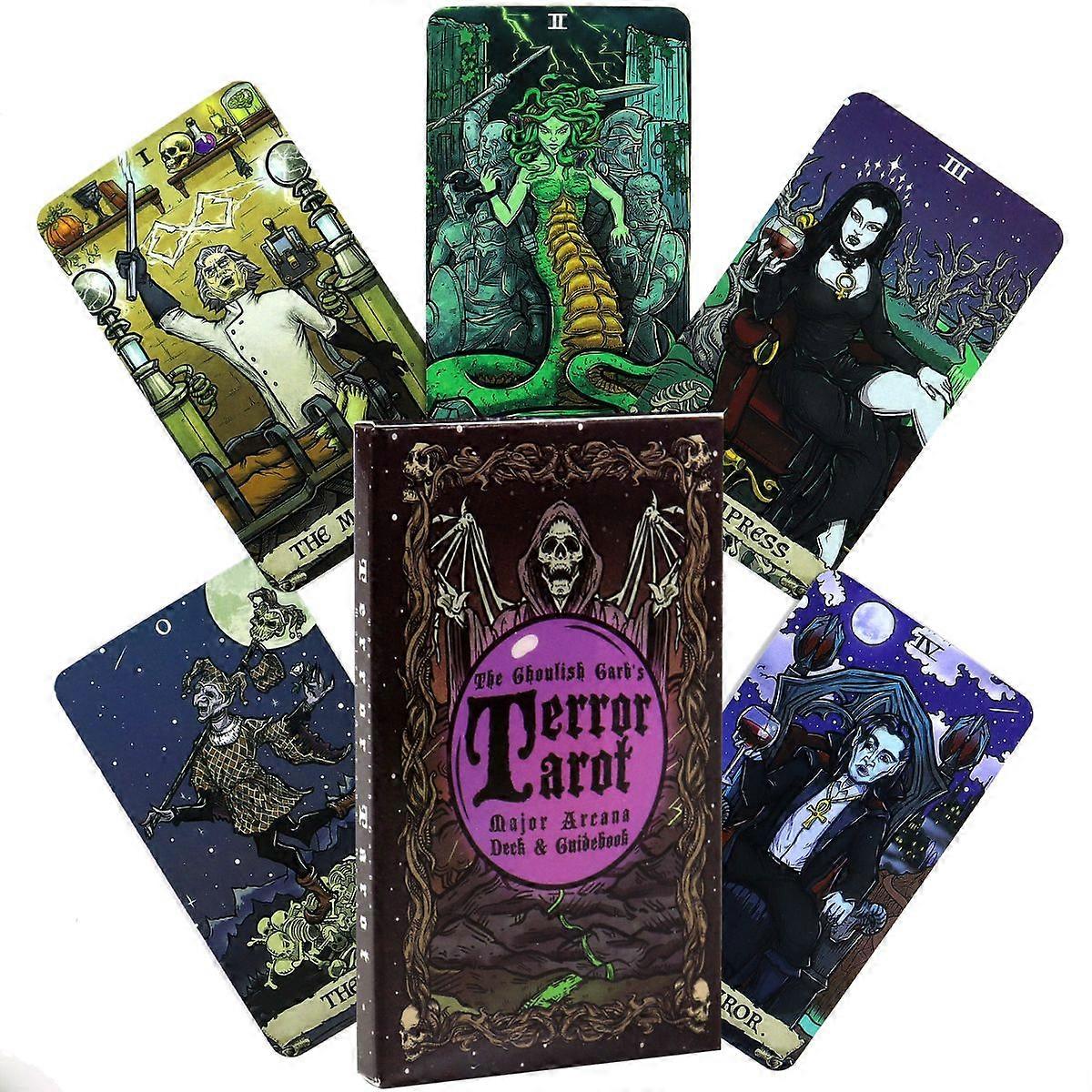 Ghoul Tarot Deck: Gothic Horror Halloween Tarot Card Readings