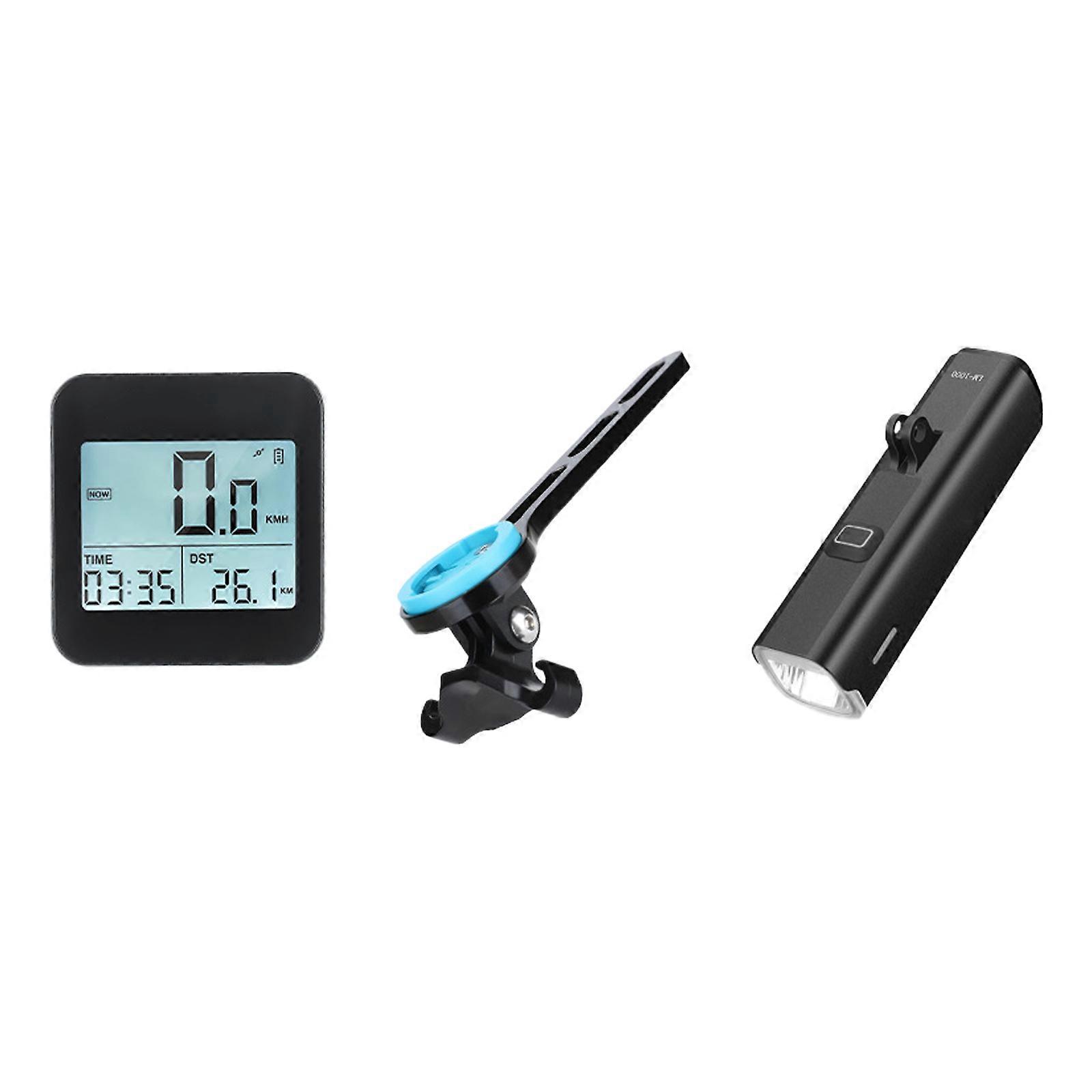 Watertight Cycling Computer Bicycles Speedometer Cycling Odometers LCD Display Rechargeable Wireless Bicycles Computer