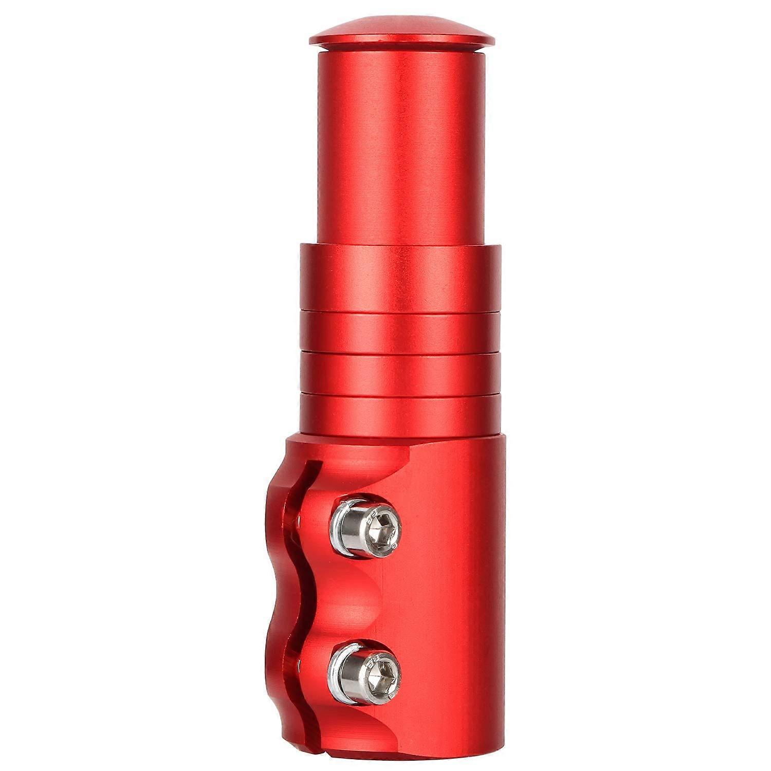 Bike Stem Riser, MTB Handlebar Riser Extender Bicycle Aluminium Alloy Head up Adapter for Mountain Bike, Road Bike, MTB, Red BMX,