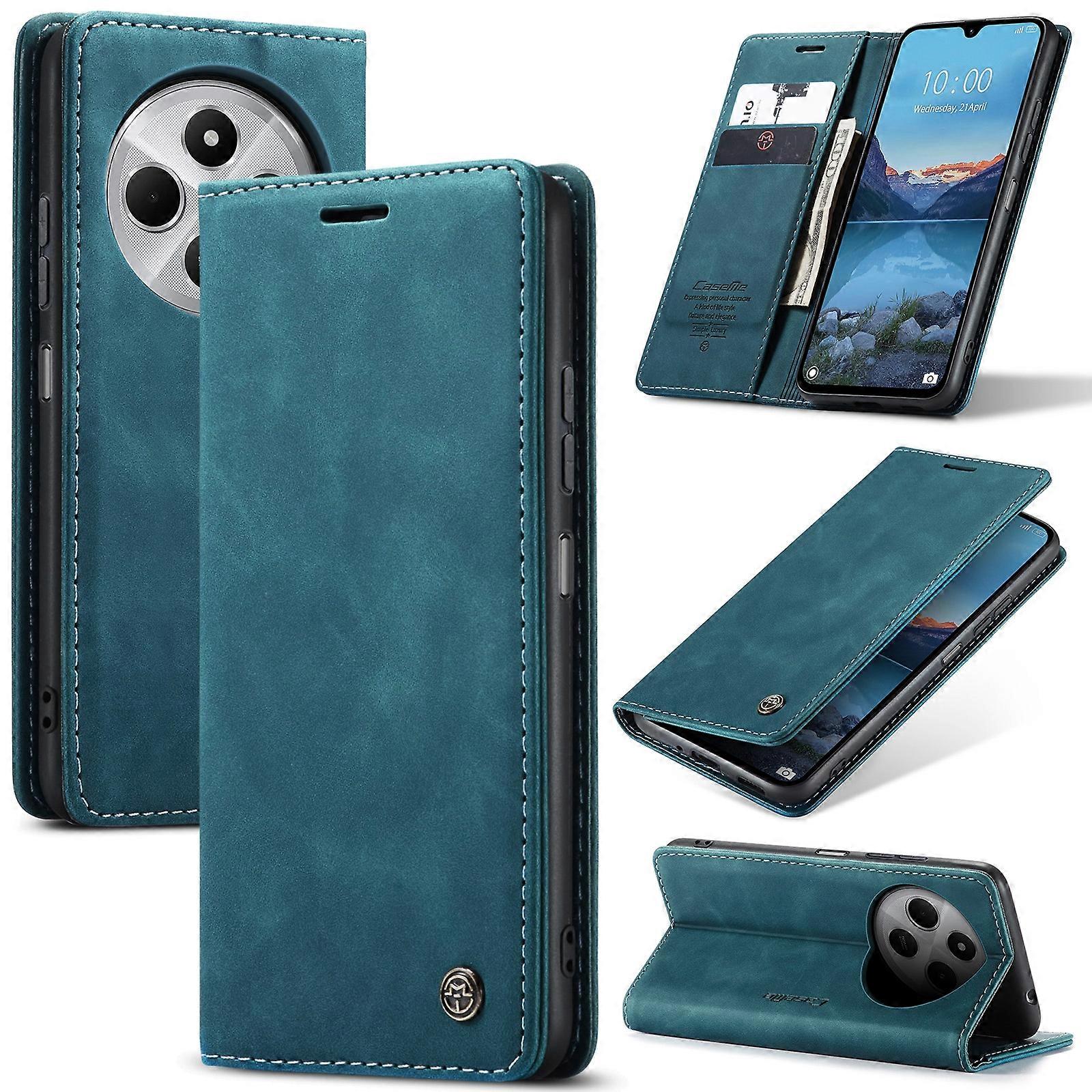 CaseMe 013 Multifunctional Horizontal Flip Leather Phone Case For Redmi 14C