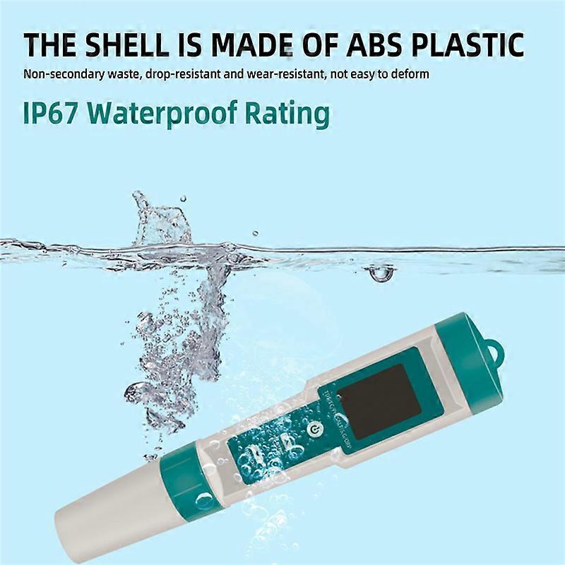 7 in 1 PH/TDS/EC/ORP/Salinity /S.G/Temperature Meter C-600 Water Quality Tester for Drinking Water,