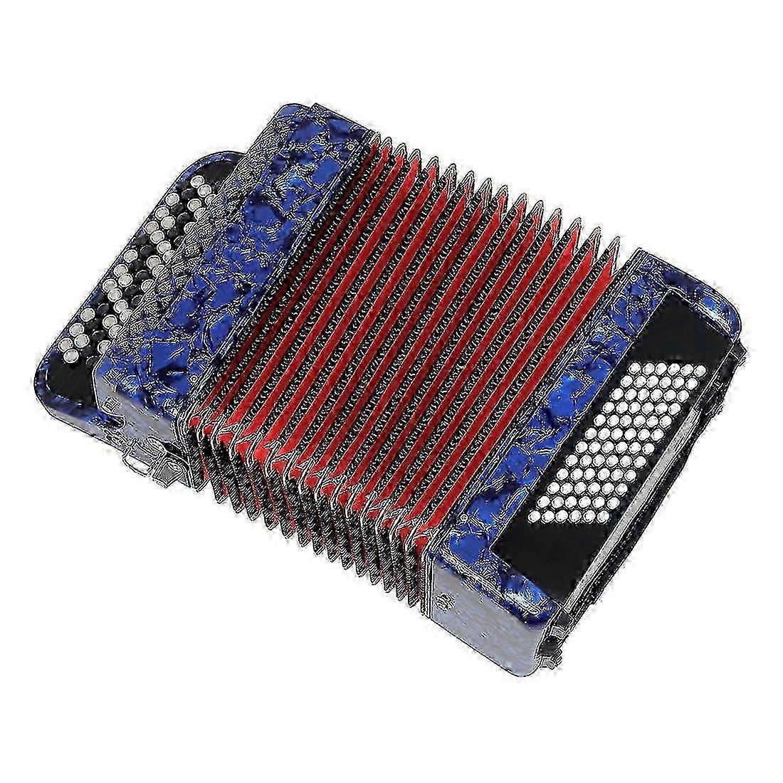 37 Key 72 Bass Bayan Accordion Professional Grading Playing Button Accordion Adult Beginner Keyboard Musical Instrument