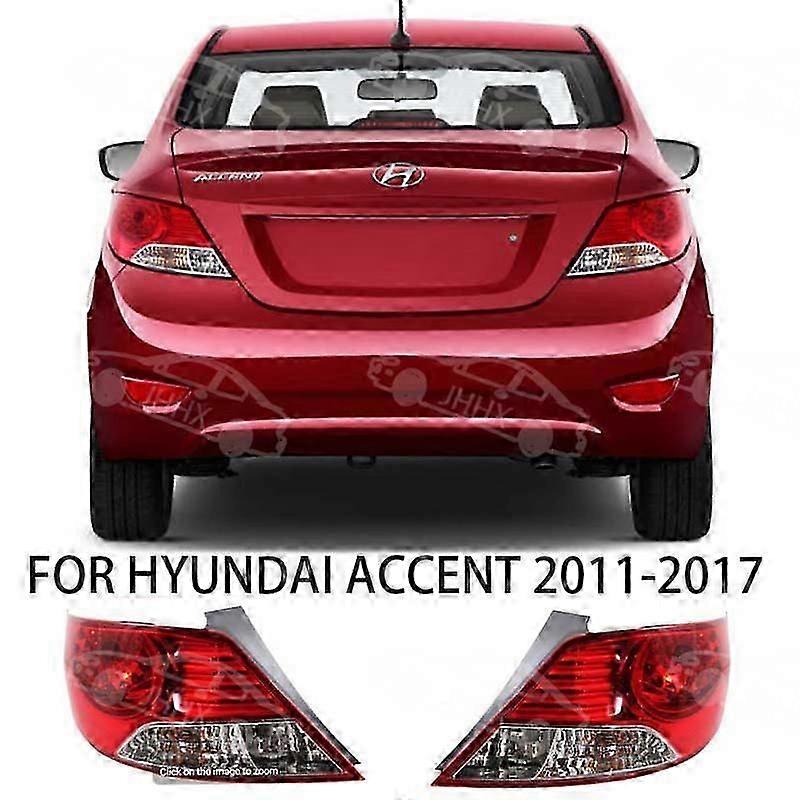 Compatible Accent Accent 2011 2012 2013 - 2017 Tail Light Assembly Tail Light Brake Light Reversing Light