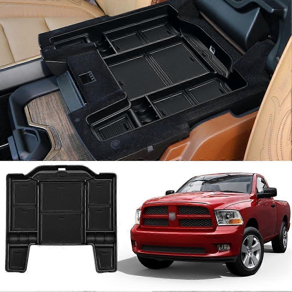 Center Console Organizer Tray for RAM 2500 1500 3500 2019, Armrest Storage Box