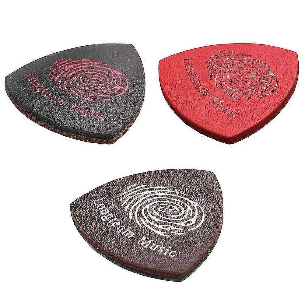 3 Pcs 1 Set Convenient Guitar Picks Practical Ukulele Picks with Paper Box