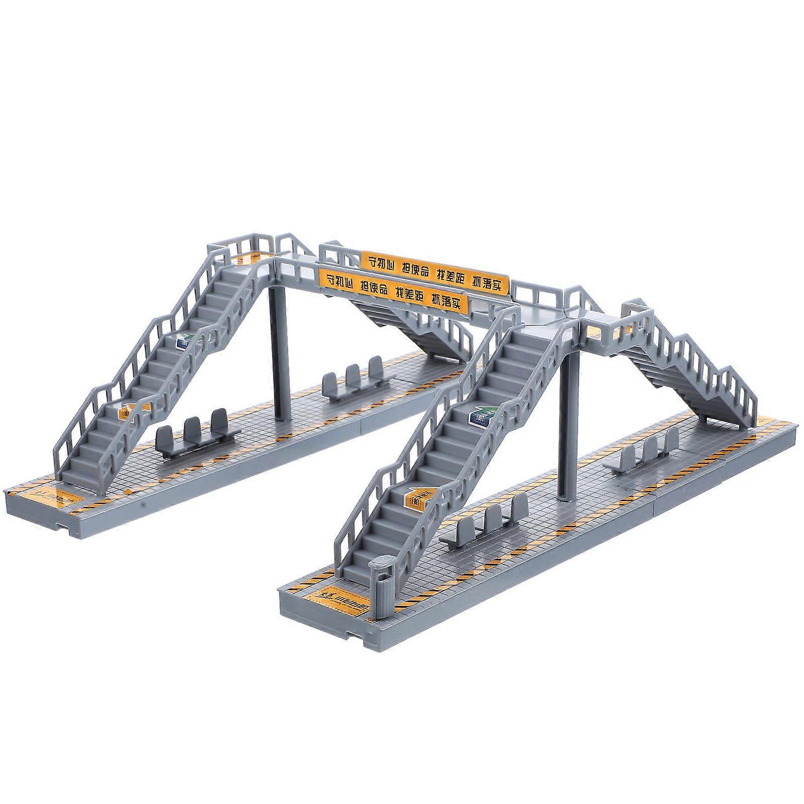 1 set of Footbridge Model Sand Table Footbridges Decoration DIY Sand Table Material