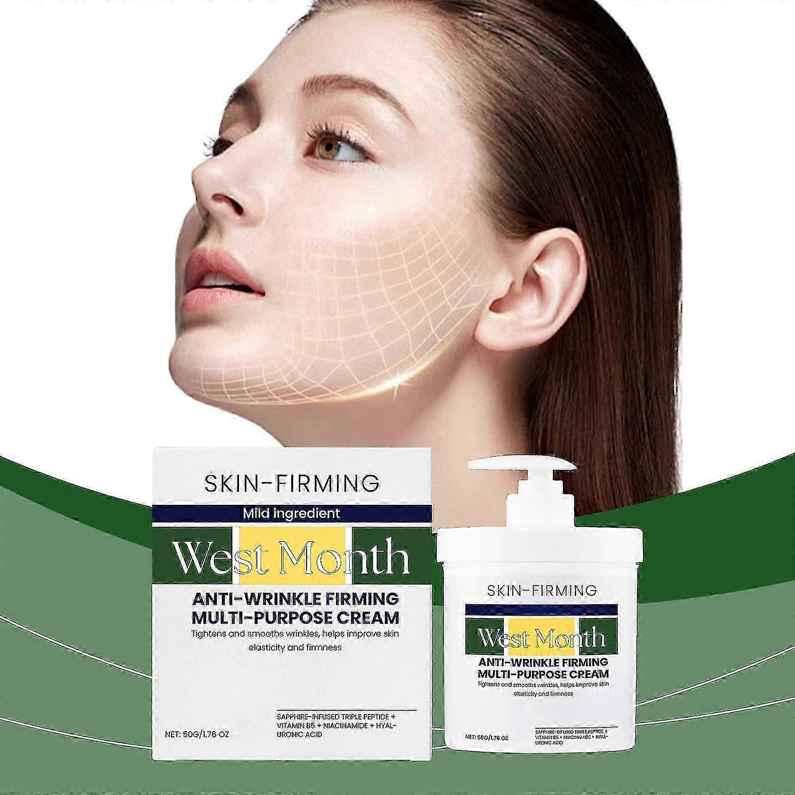 Advanced Firming & Wrinkle-Reducing Cream, Skin Firming Rejuvenating Cream, Anti-Wrinkle Multi-Purpose Cream for All Skin Types