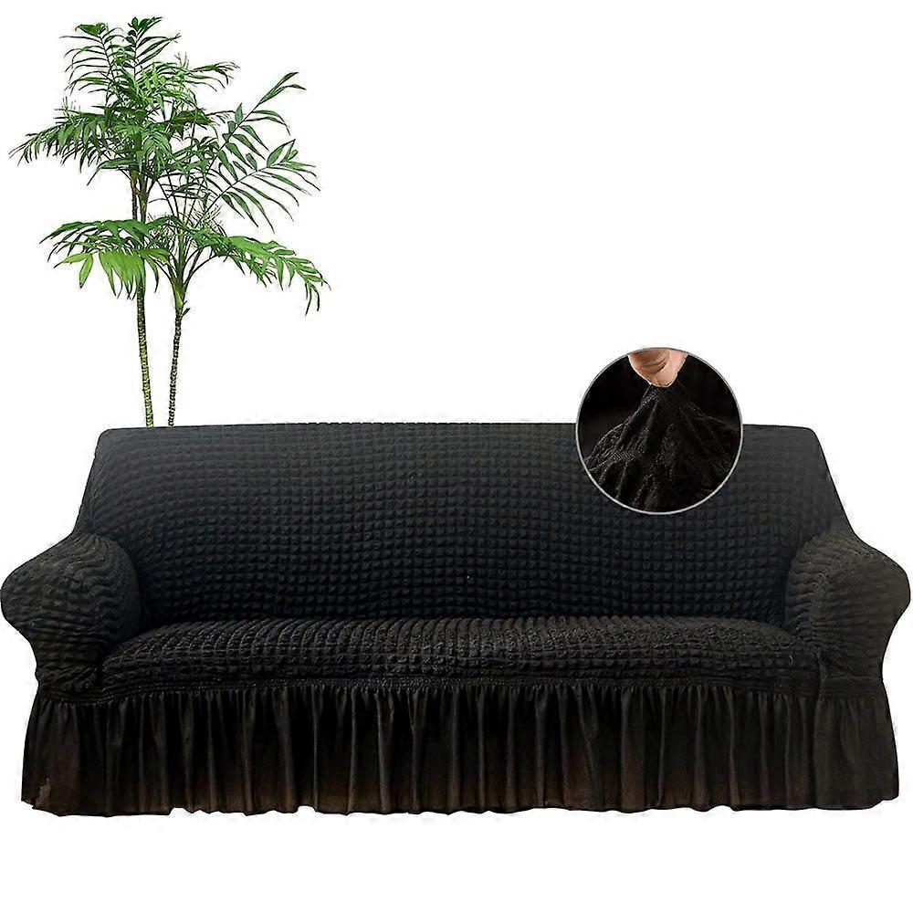 Sofa cover 145-185CM, double sofa cover, precisely fitting sofa protection, stylish sofa cover