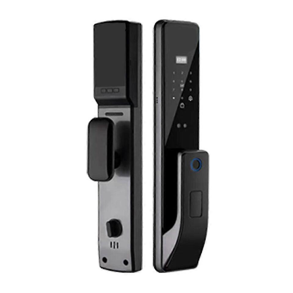 for Tuya 3D Face Recognition Wifi Smart Door Lock Visual Intercom Fingerprint