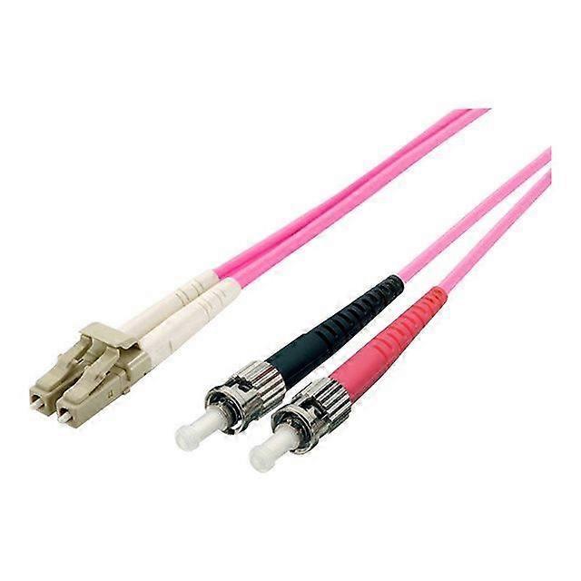 Connection Cable - EQUIP - LC/ST 50/125?M - 1m - Male/Male - Purple