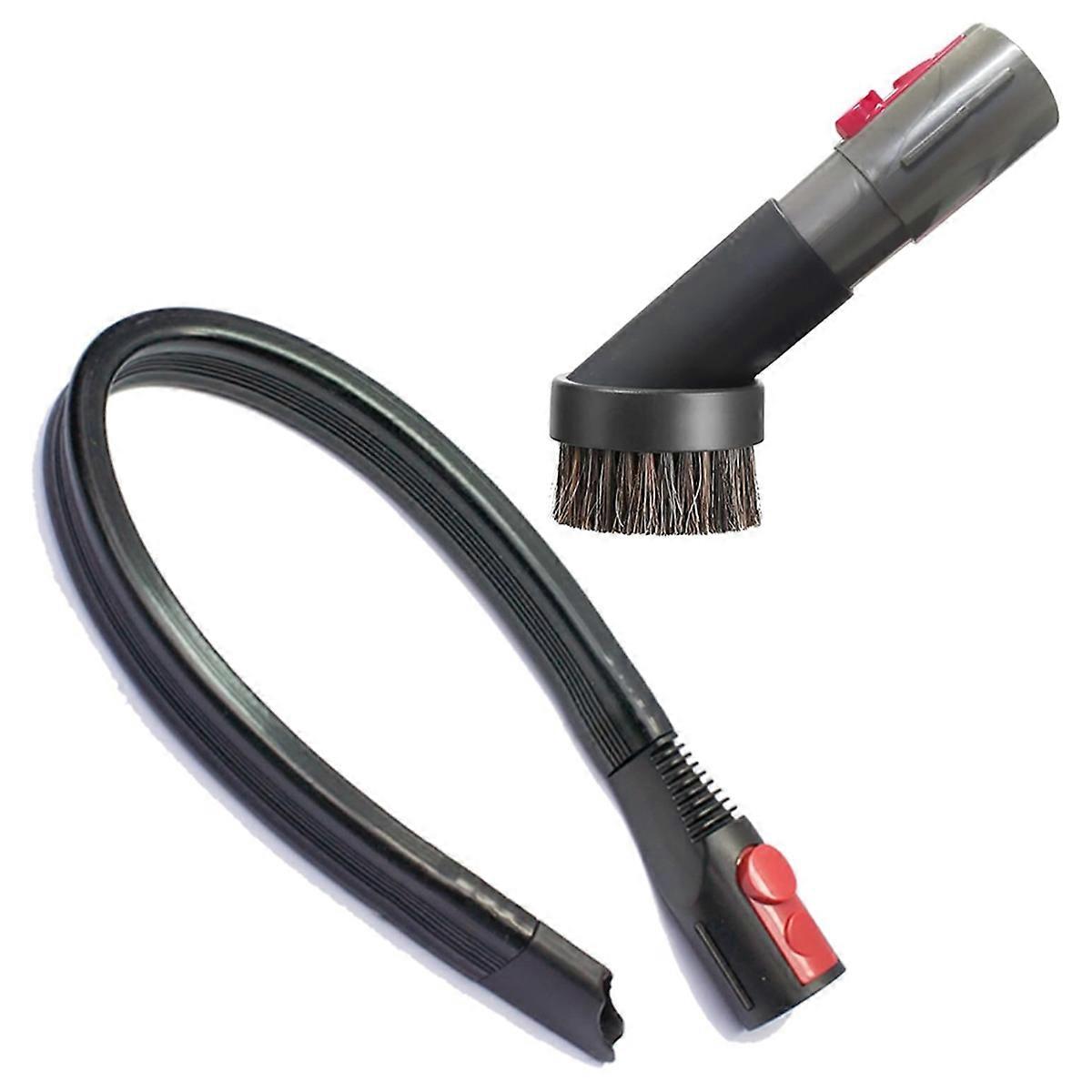 Vacuum Attachments for V7 V8 V10 V11 V15 Include Flexible Crevice Tool & Dust Brush, for Dryer Vent