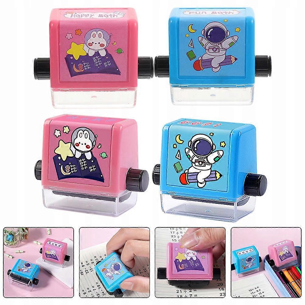 Roller Stamps For Learning To Count 4 Pcs.