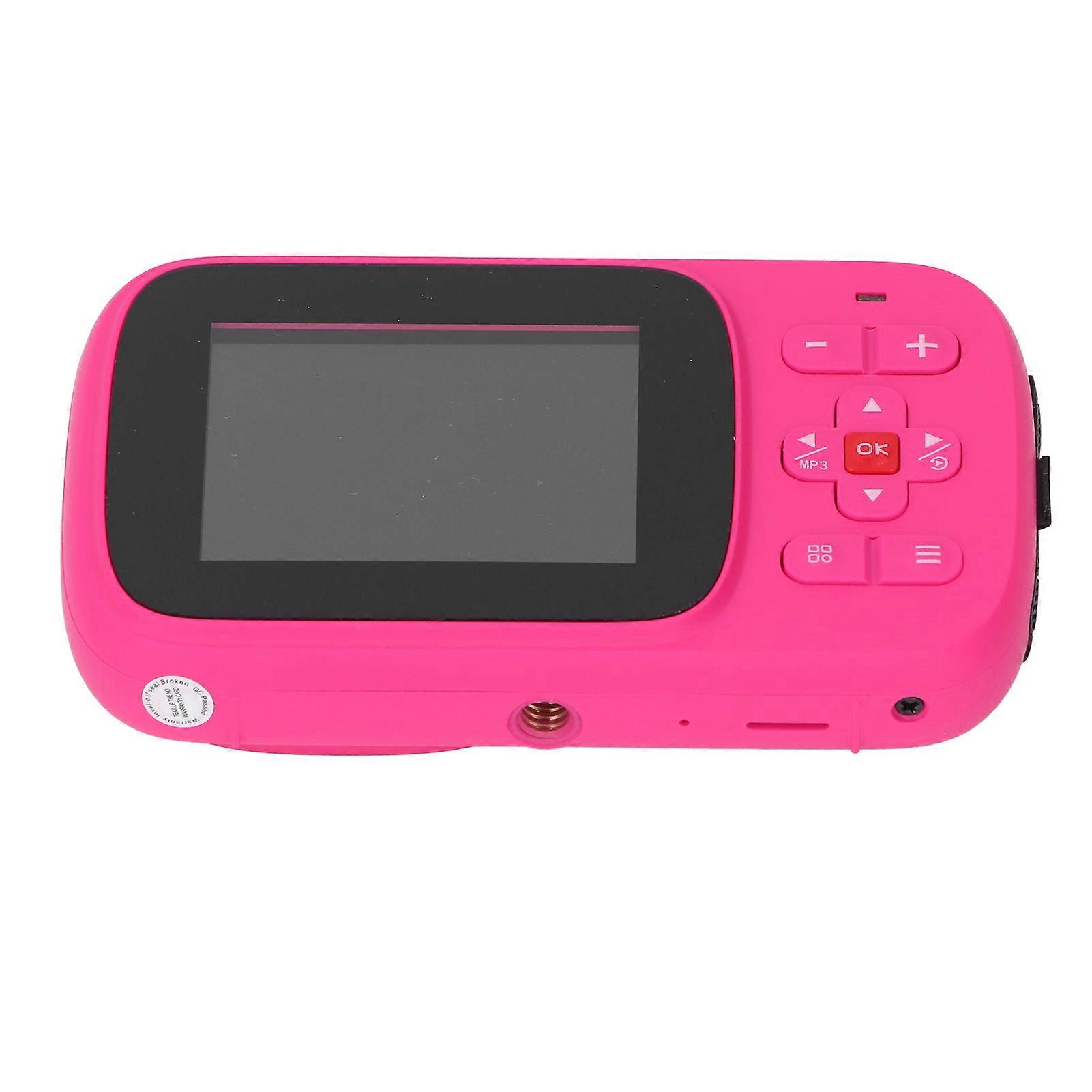 Digitalkamera 72MP 2,5K 16x Zoom Anti Shake Autofokus Kompaktkamera mit 2,4 Zoll IPS Display für Reisen Vlog Rot 