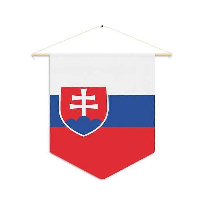 Flag - Slovakia - 30 x 45 cm - Polyester - Double-sided printing - Accessories included
