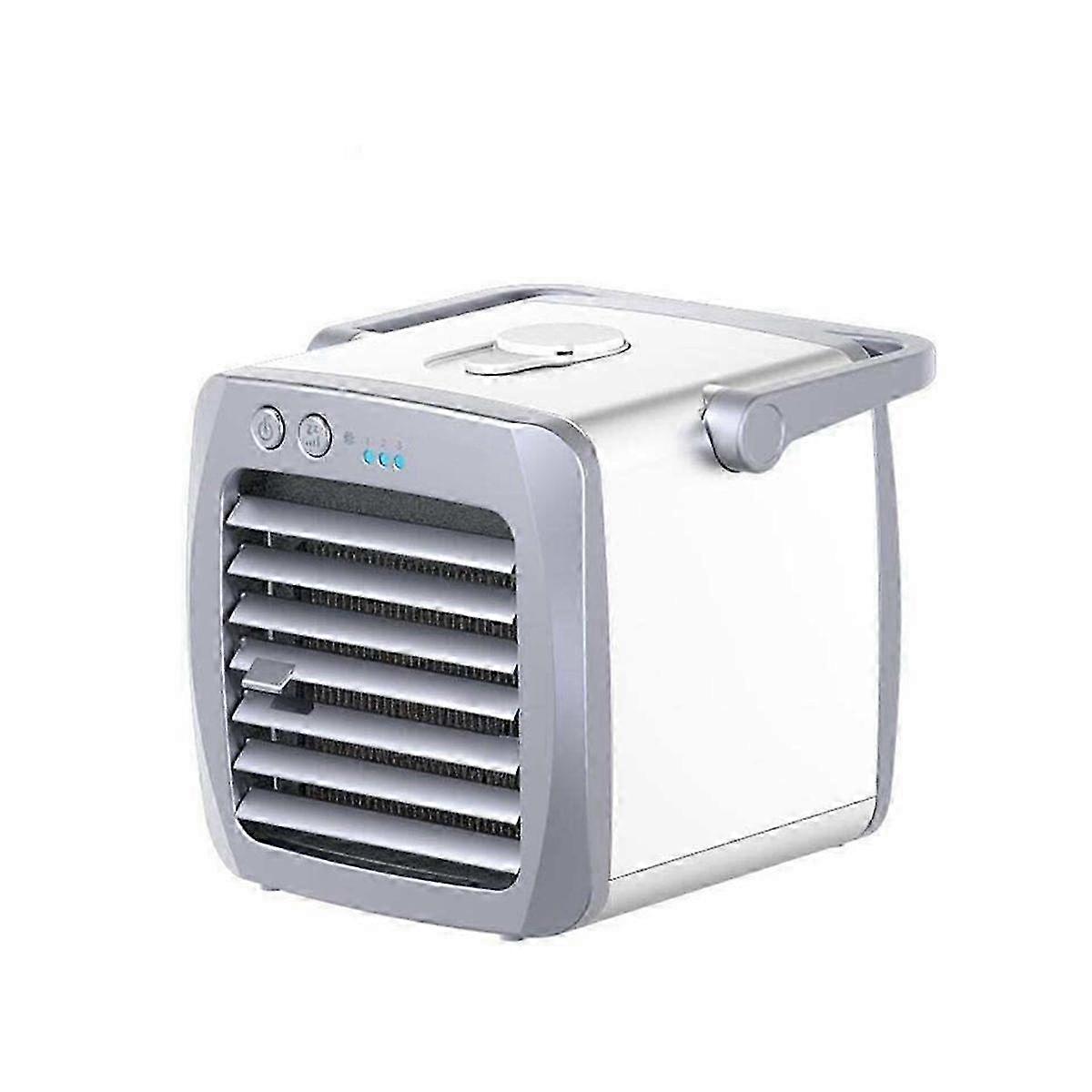 Portable USB-Powered Air Cooler with 3 Speed Settings, Mini Evaporative Cooling Fan for Desktop Room Office Travel