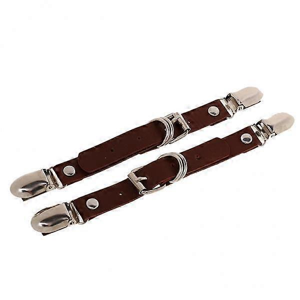 3-6 חבילות בגדי ריקוד נשים חגורת בירית רגל פאנק גות' כתפיות ירך גרביים חגורה חום