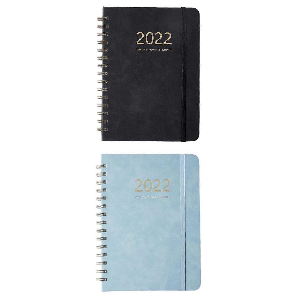 2x planificator de notebook de program, suport pentru stilou Memo de suprafață impermeabilă pentru familie