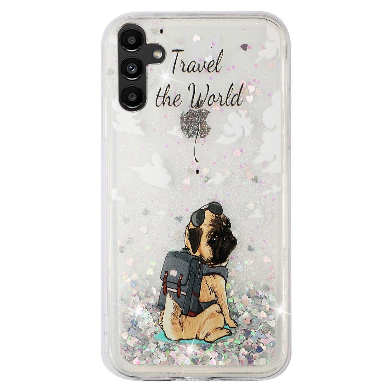 For Samsung Galaxy A26 5G Case Floating Quicksand Pattern Soft TPU Back Cover