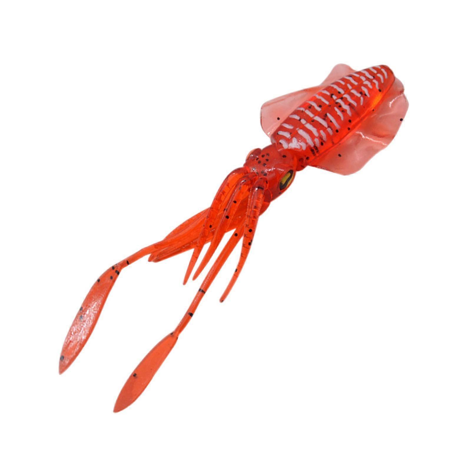 Fishing Lure Soft Lure 15cm Length Artificial Trolling Lure Vivid Squid Lure