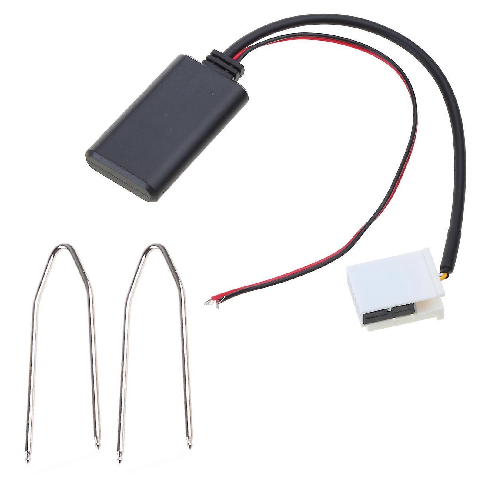 Car Radio MP3 Auxiliary Adapter Aux Input Jack Lead Cable Adapter With Radio for Key For  207 307 407 12Pin Bluetooth