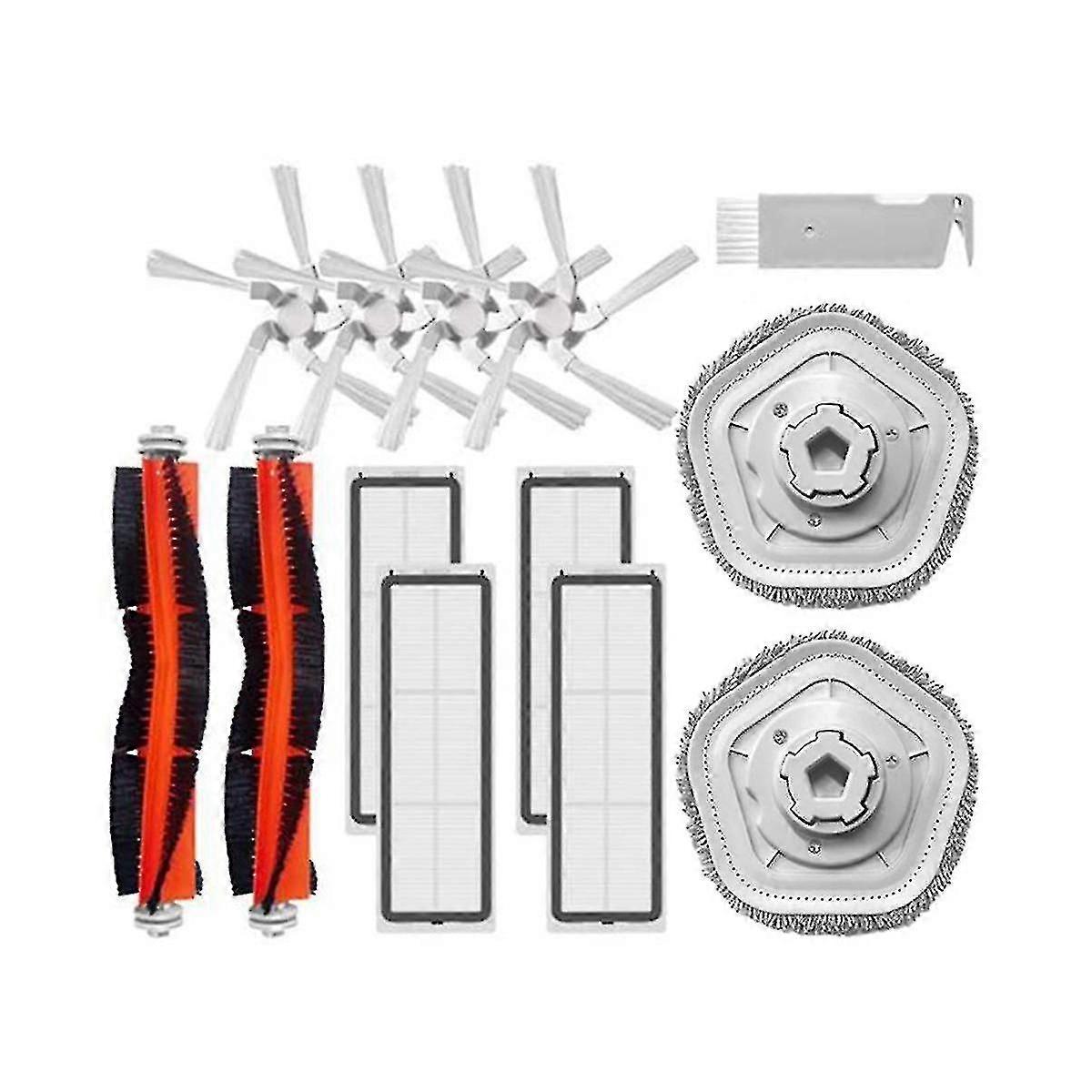 For Bot W10 W10 Pro Self-cleaning Robot Vacuum Cleaner Main Side Brush Hepa Filter Mop Pads