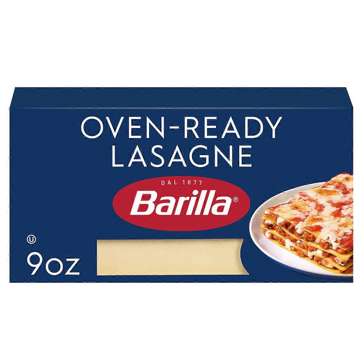 Barilla 烤箱就绪千层面意大利面 - 9 盎司