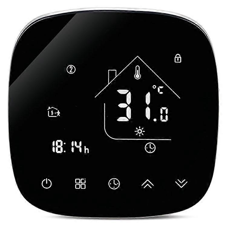 HT-001GBLW Electric Floor Heating WiFi Smart Thermostat Digital Display Temperature Control Panel