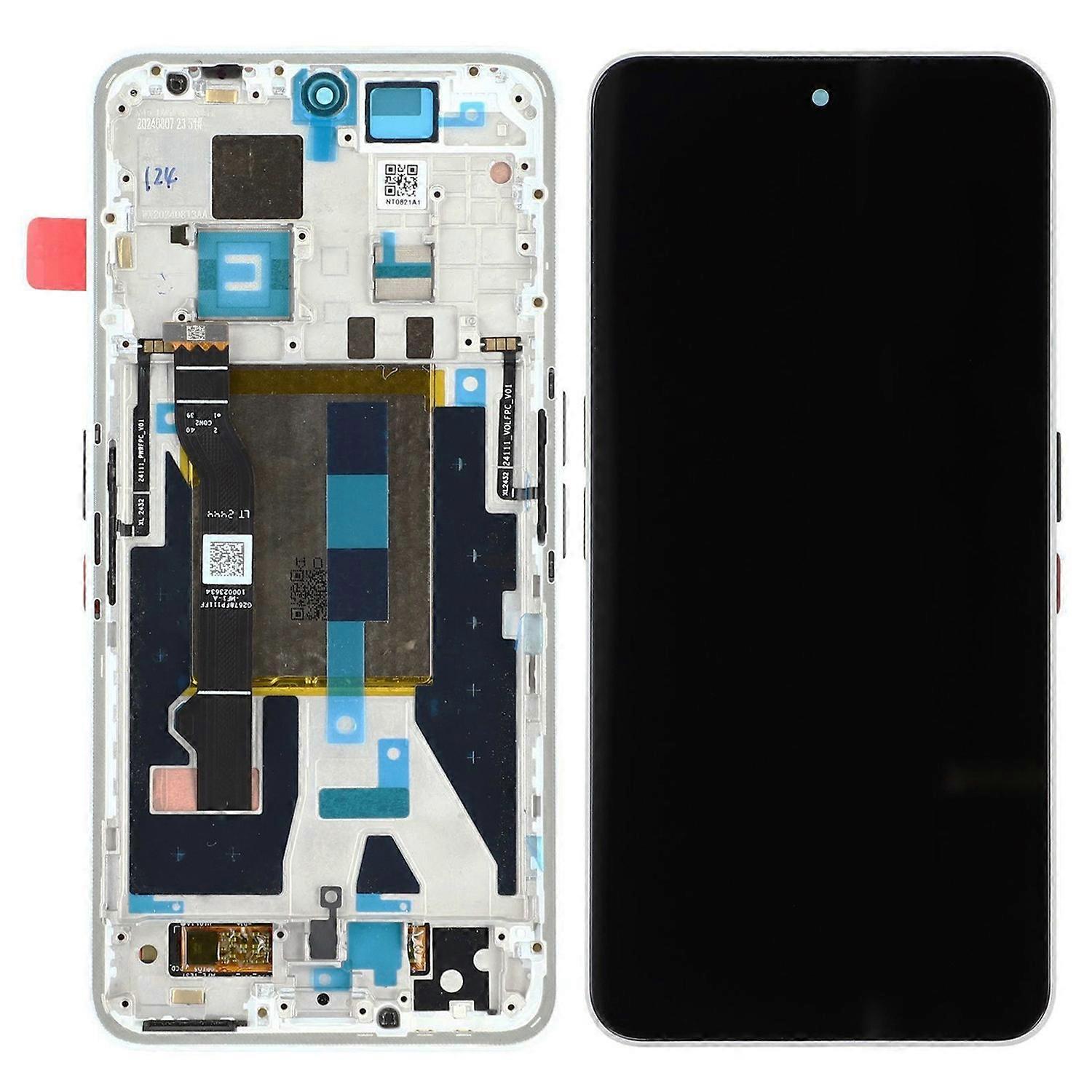 For Nothing Phone (3a) A059 OEM Grade S AMOLED Screen and Digitizer Assembly + Frame (Without Logo)W