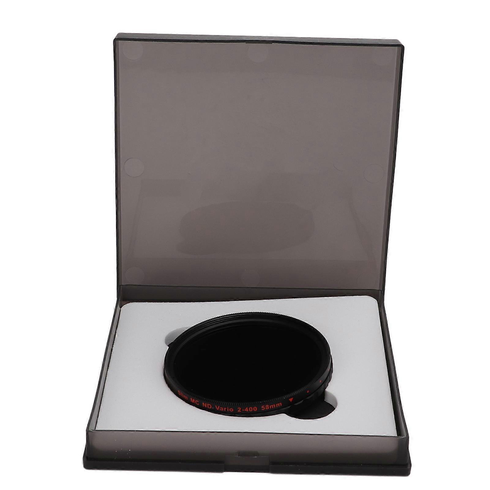 Smukły filtr obiektywu ND2-400 - HD o neutralnej gęstości do lustrzanek jednoobiektywowych, z powłoką nano