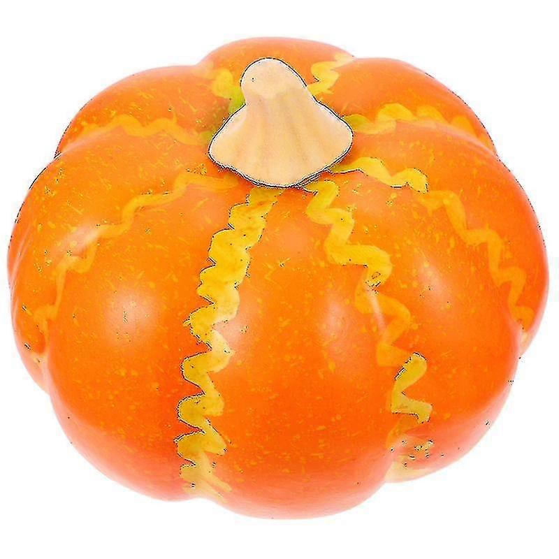 Artificial Halloween Pumpkin Decoration Creative Delicate Pumpkin Decoration--