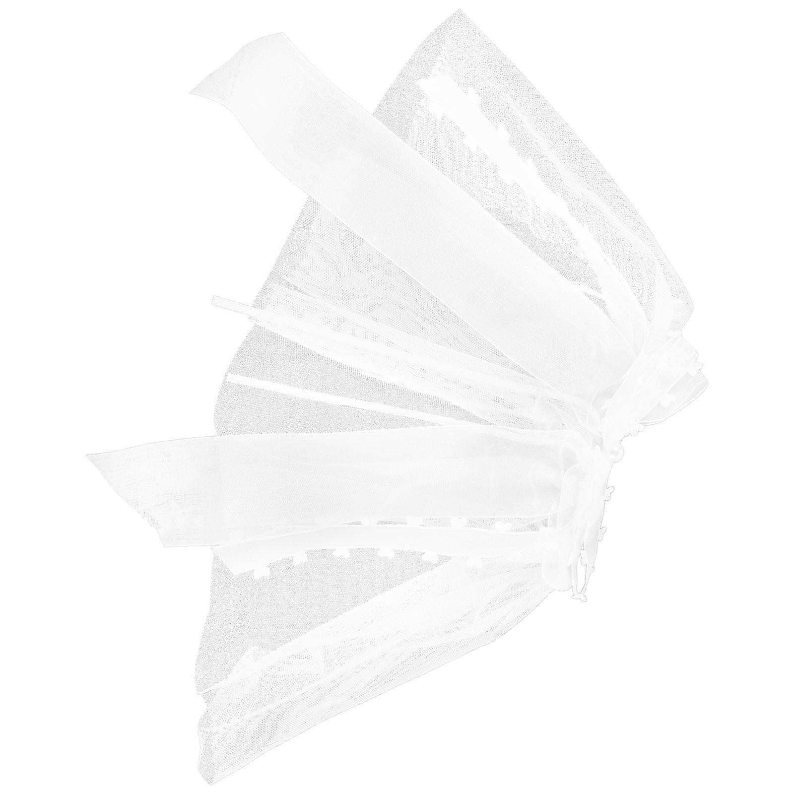 Stylish Bow Veil for Puppy or Kitten, Standing Out at Wedding Gatherings
