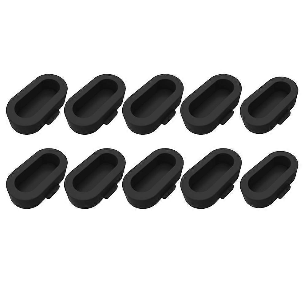 10 Pcs Silicone Dust Plugs for Fenix Charger Port Covers Easy to Install and Remove