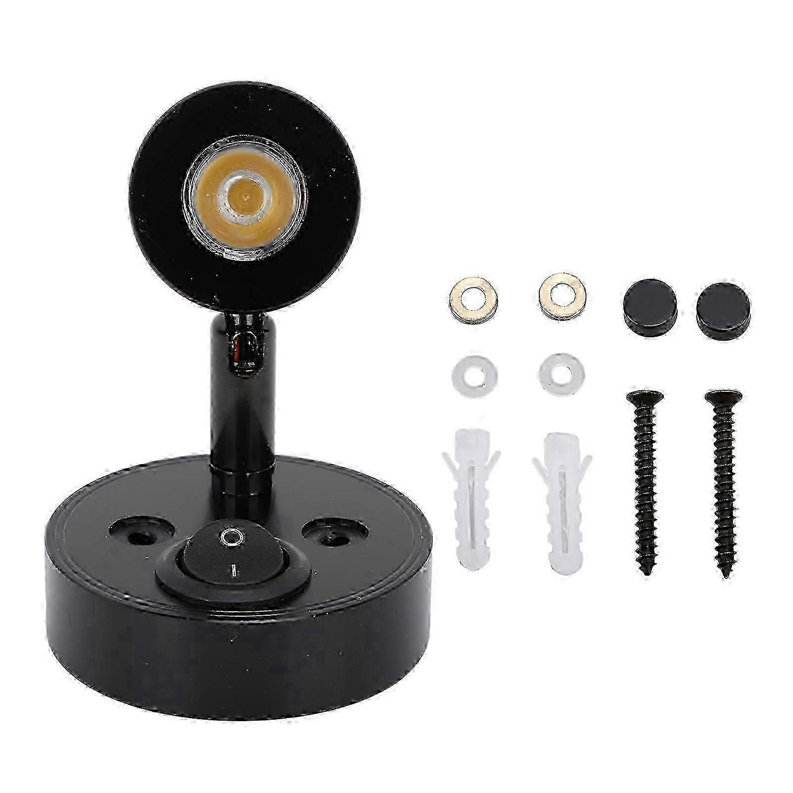 Warm White LED Reading Light for RVs and Campers, High Brightness Energy-Saving Bedside Lamp Compatible with 12 to 24V, Ideal for Trucks
