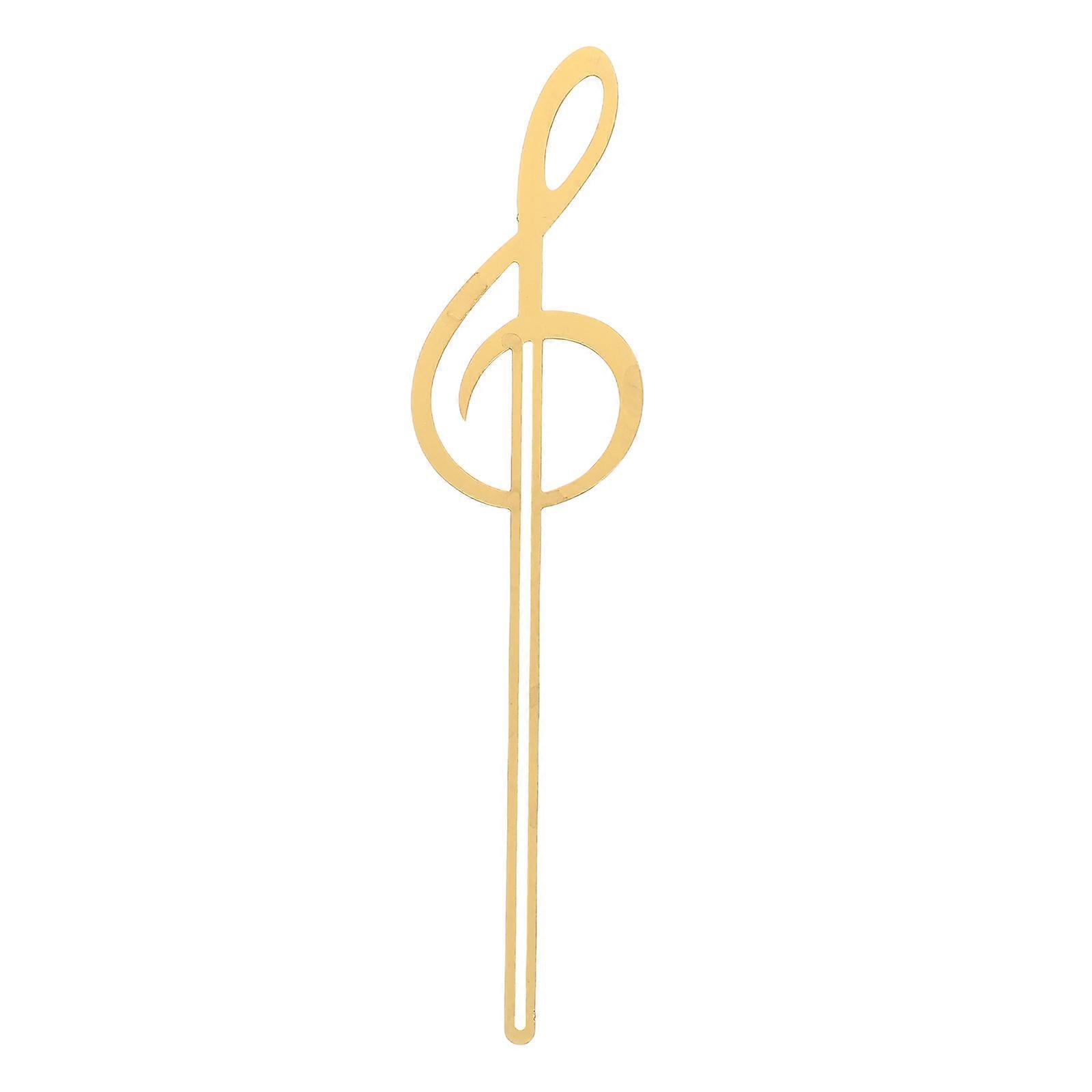 Metal Musical Note Bookmark for Students, Music Lovers & Office Use – Stylish Design for Back to School Events