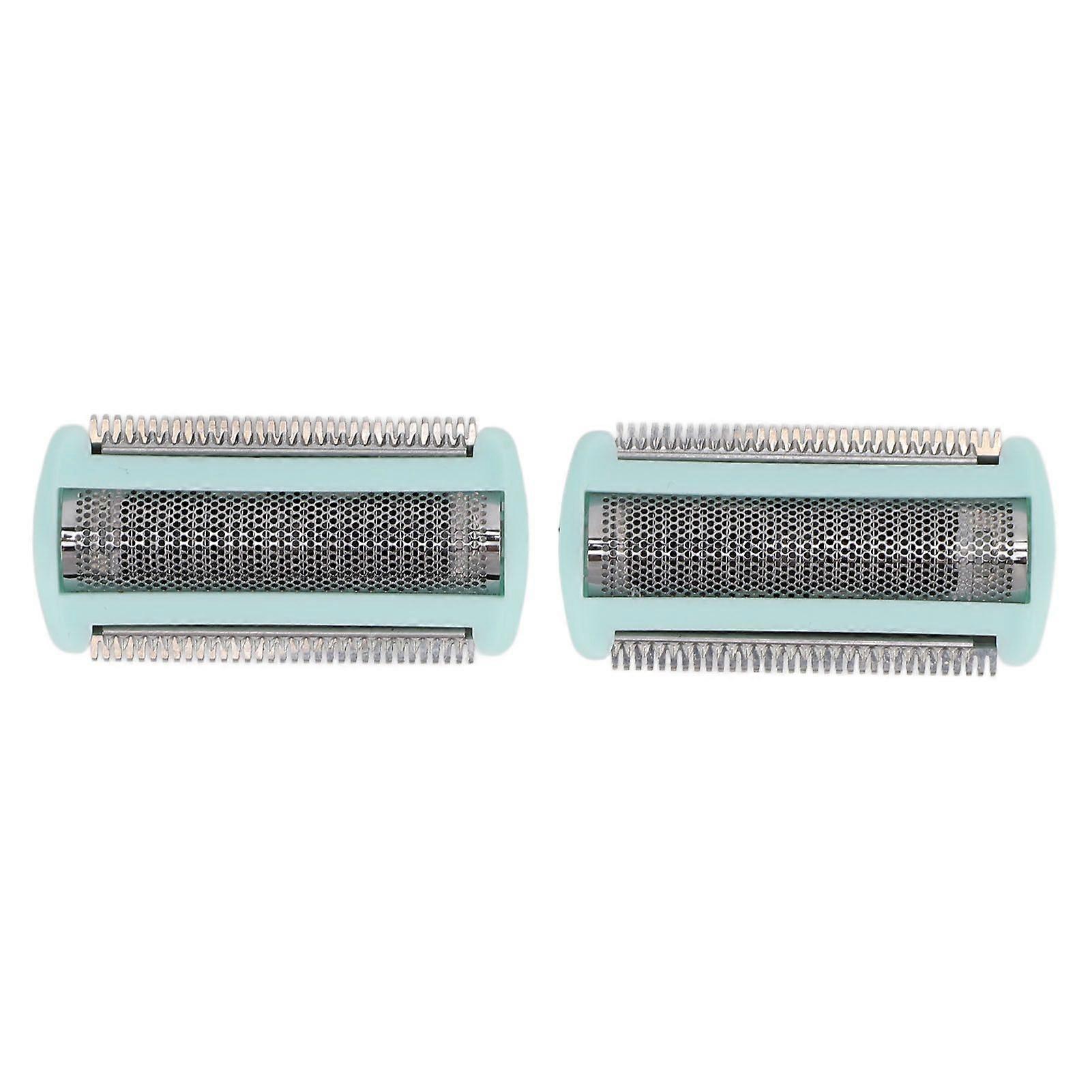 2025 Latest Model 2pcs Foil Head Electric Trimmer Replacement Heads Wet and Dr...