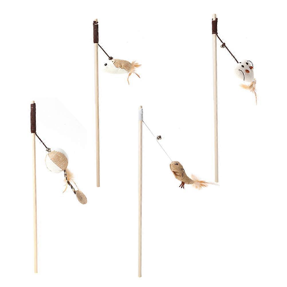 It looks like you're referring to a product description for a **cat teaser toy**! Here's polished and descriptive version that could be used for