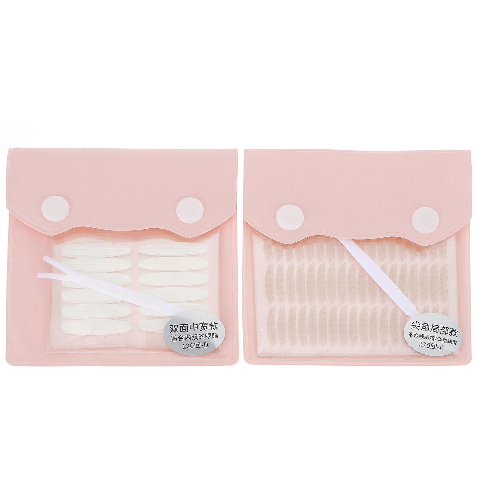 Tapes For Eye Lid Double Eyelid Tapes Ladies Makeup Aid Square Shape 8x6.5cm PET Material 2Pack