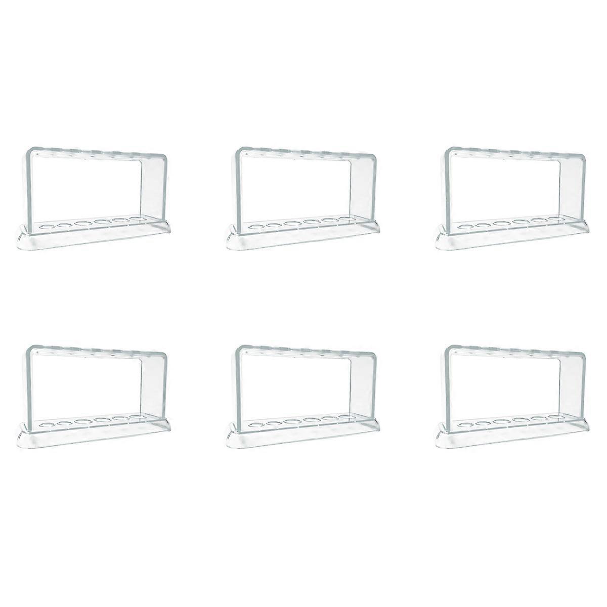 Lab Test Tube Stand Shelf School Supply Lab Equipment 16.7X8X3 cm