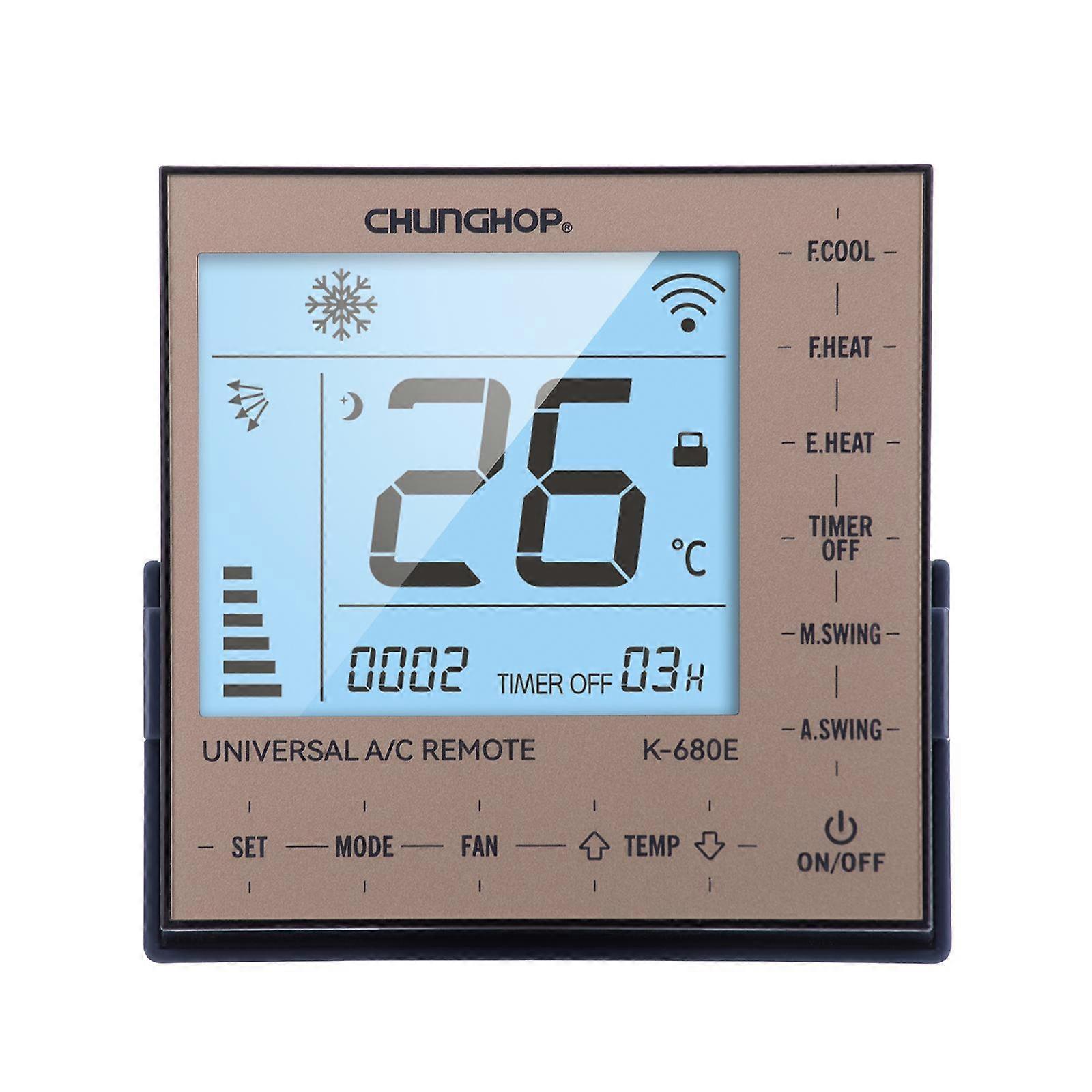 CHUNGHOP K-680E Universal Air Conditioner Remote Control