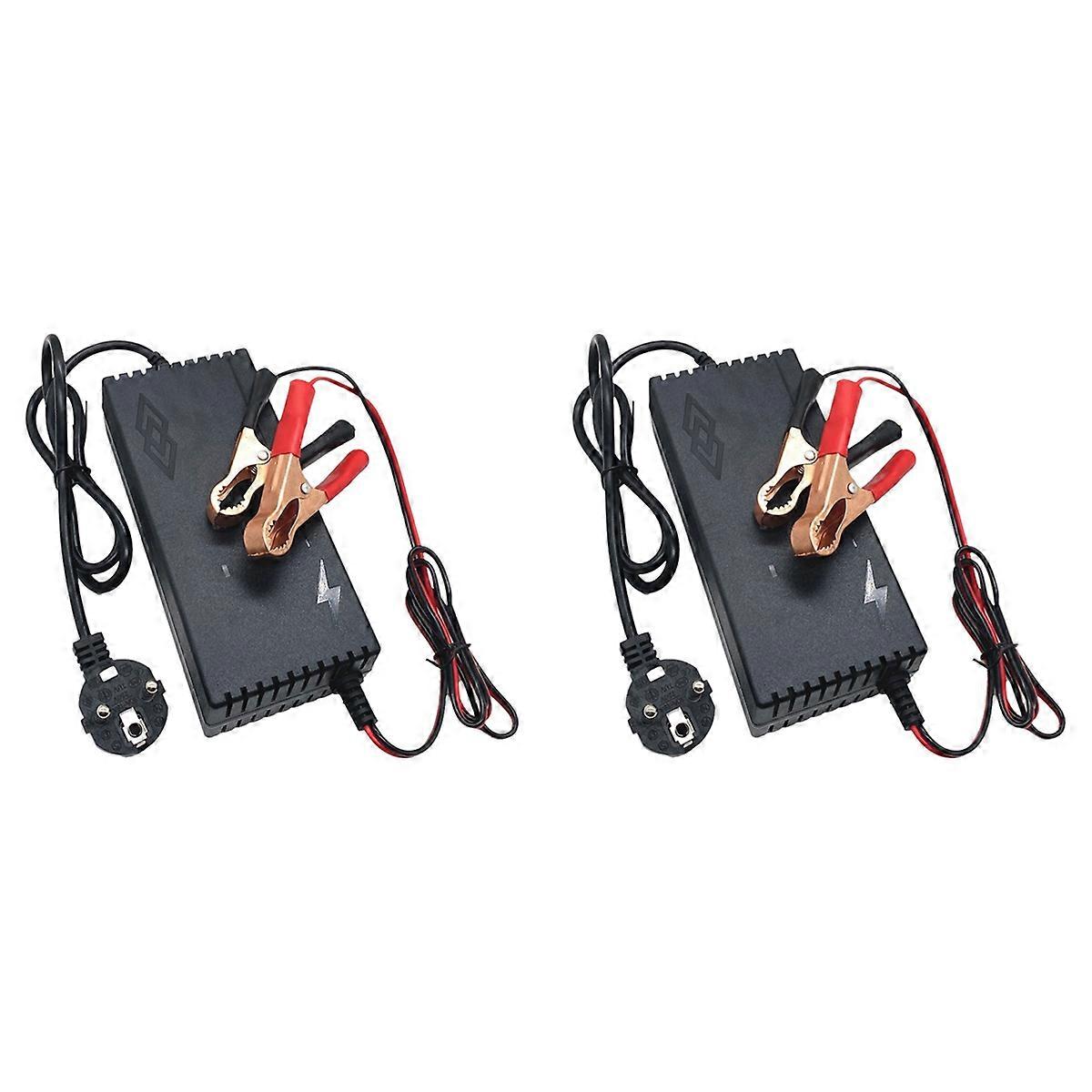 Lifepo4 lader jernfosfat batterilader EU-plugg