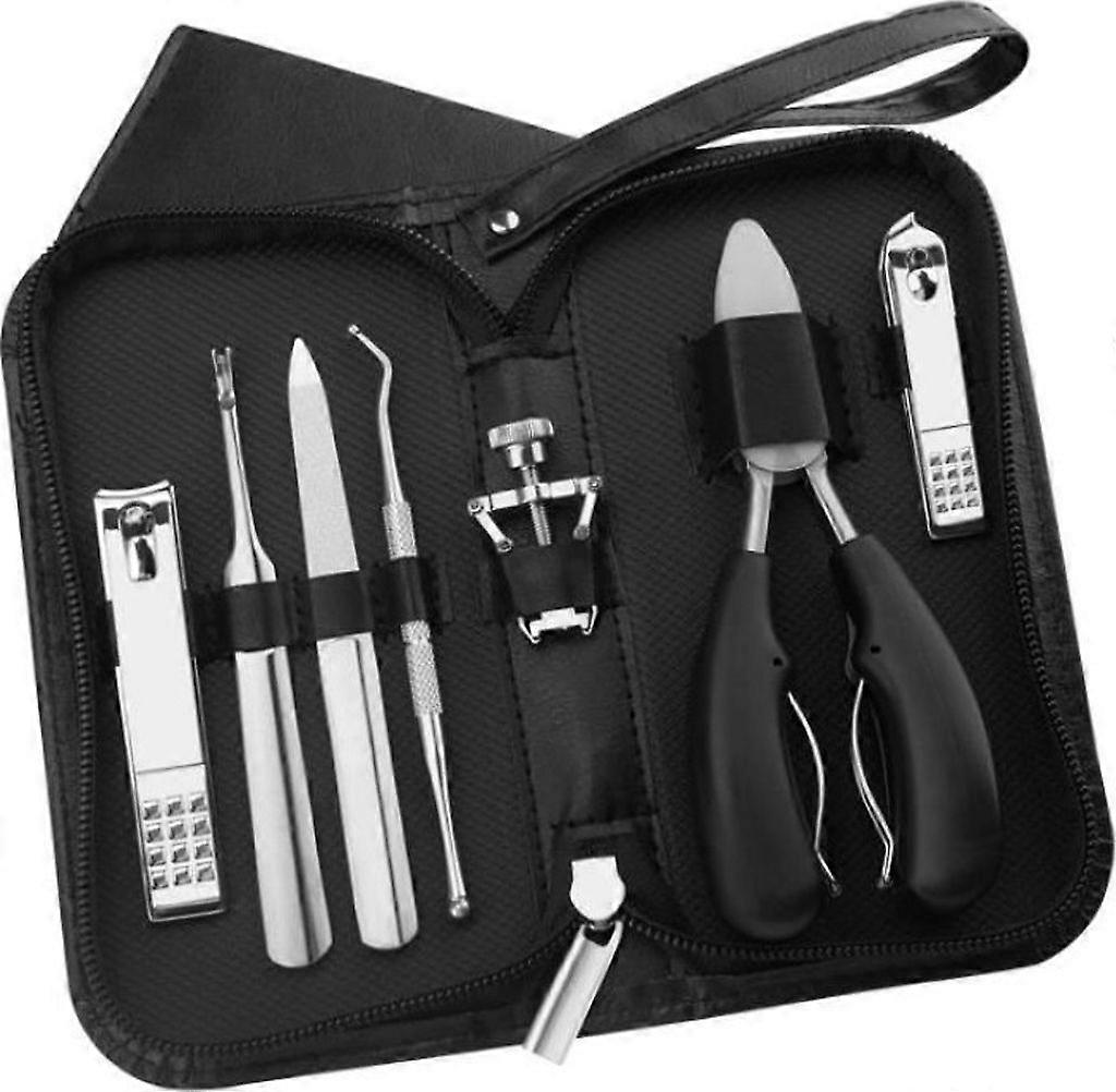 7PCS Toenail Clippers Set - Precision Clippers for Thick and Ingrown Nails