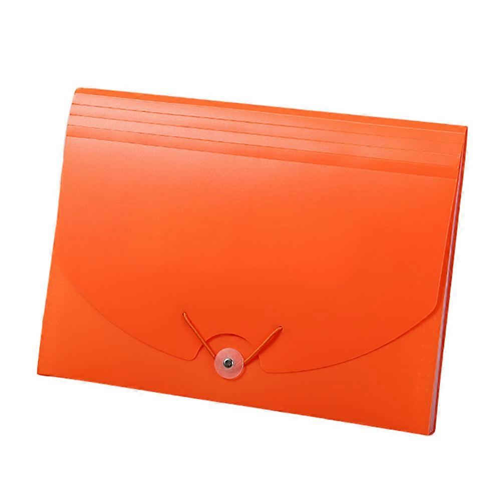 Portable Accordion File Folder Organizer with Multiple Compartments – Stylish Document and Receipt Organizer for Office, Home, and School Use