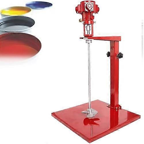 Automatic Pneumatic Paint Mixer with Lifting Platform, Barrel Clip Holder for Efficient Paint Stirring in Tanks and Barrels