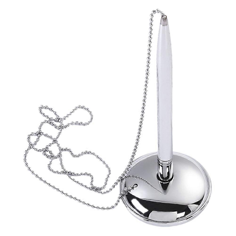 Pens For Guest Book Signing With Chain Smooth Writing For Bank Counter 1Pack