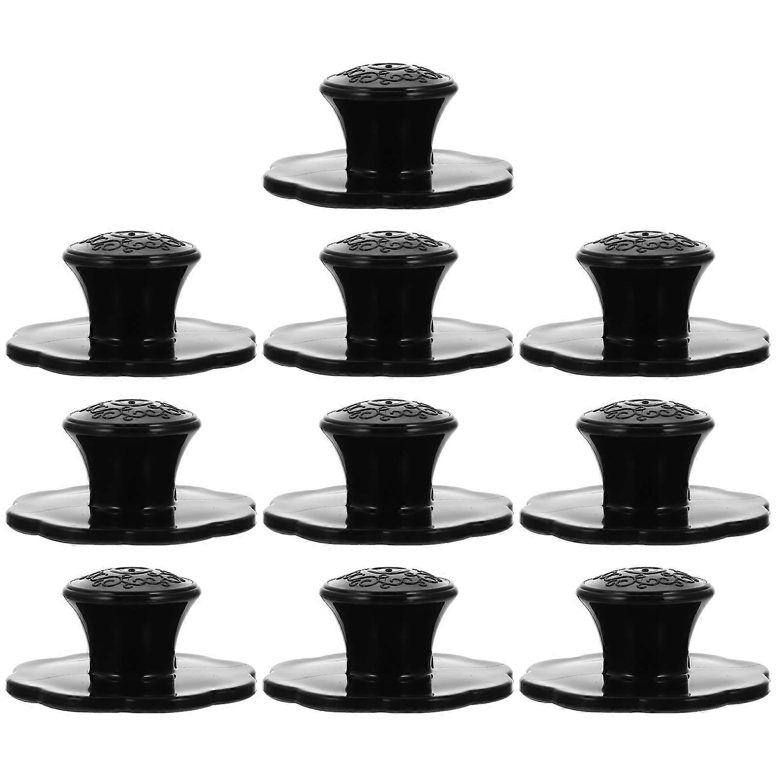 Modern Drawer Pulls Cabinet Knobs No Punching Round For Shoe Cabinet 10Pcs