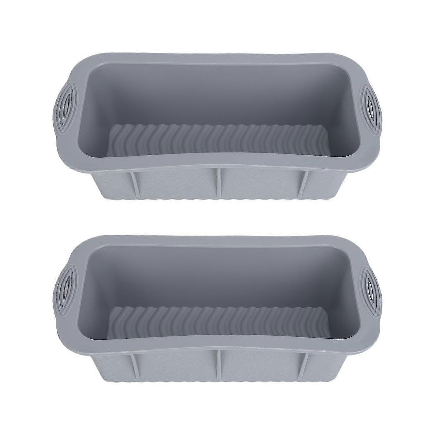 2 Pcs Large Ice Block Mold Silicone Reusable Multipurpose Big Ice Cube Tray for Bath Cooler