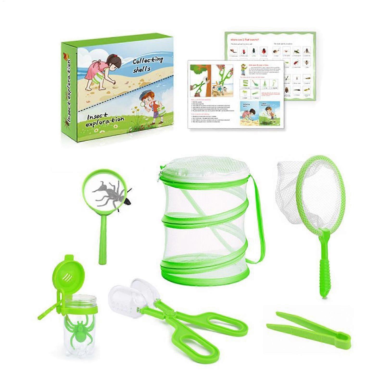 Fly Catcher Set for Kids, Nature Exploration Tools 17.6x17x6.1cm, Early Learning Kit