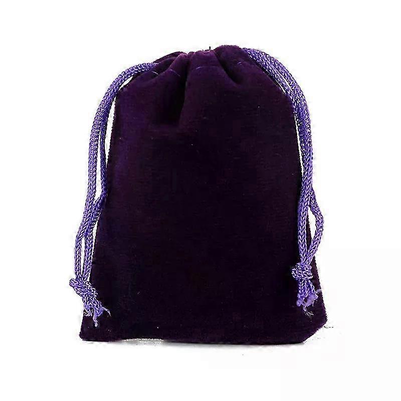 10Pcs/set Short Plush Dice Bag Drawstring Bags for Tarot Cards Jewelry Board Games RPG Game Dice High-Quality Flannel Packet